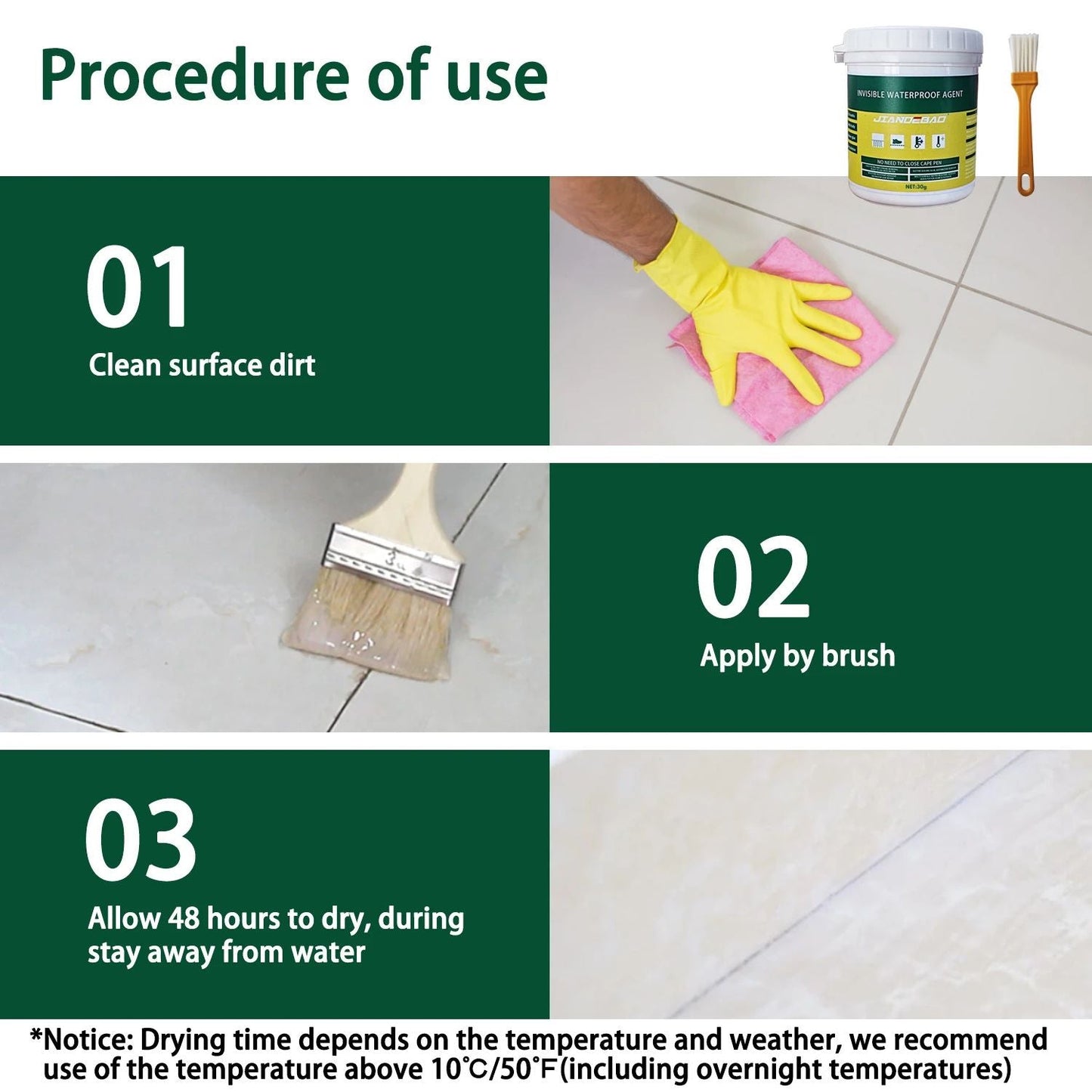 LIVANZI MAX Waterproof Coating Kit  - 300g