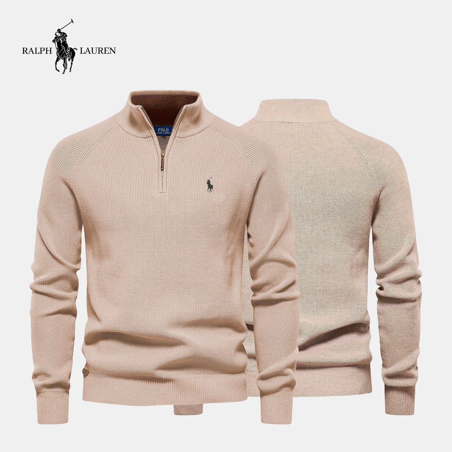 Men’s Apex Zip Neck Sweater (Clearance)