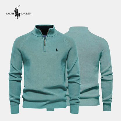 Men’s Apex Zip Neck Sweater (Clearance)